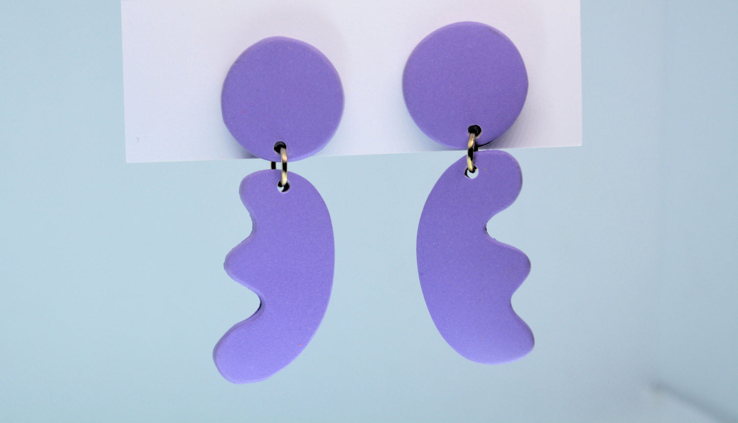 Purple  geometric