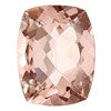 11x9mm Antique Cushion Long Morganite AA Quality