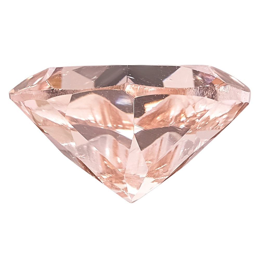 7mm Heart Morganite AA Quality