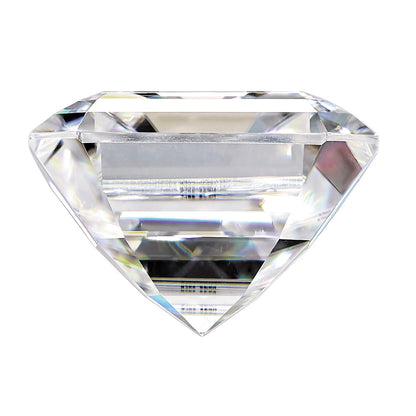 10mm Asscher True light G-H-I Moissanite