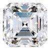 9mm Asscher True Light G-H-I Moissanite