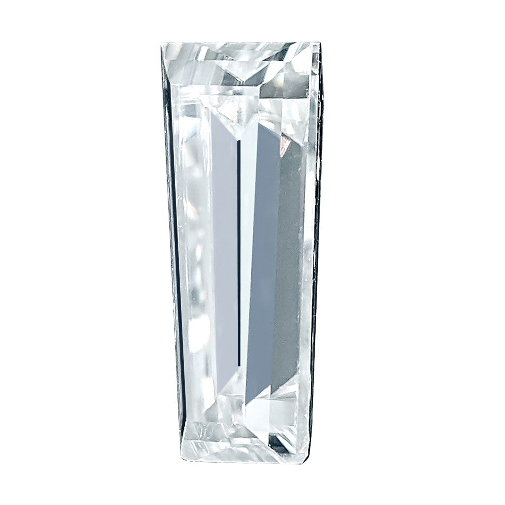 5x2.5x2mm Tapered Baguette Pure Light D-E-F Moissanite