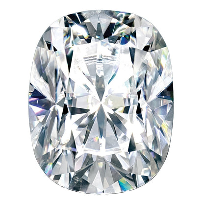 7X5mm Cushion Long Pure Light D-E-F Moissanite