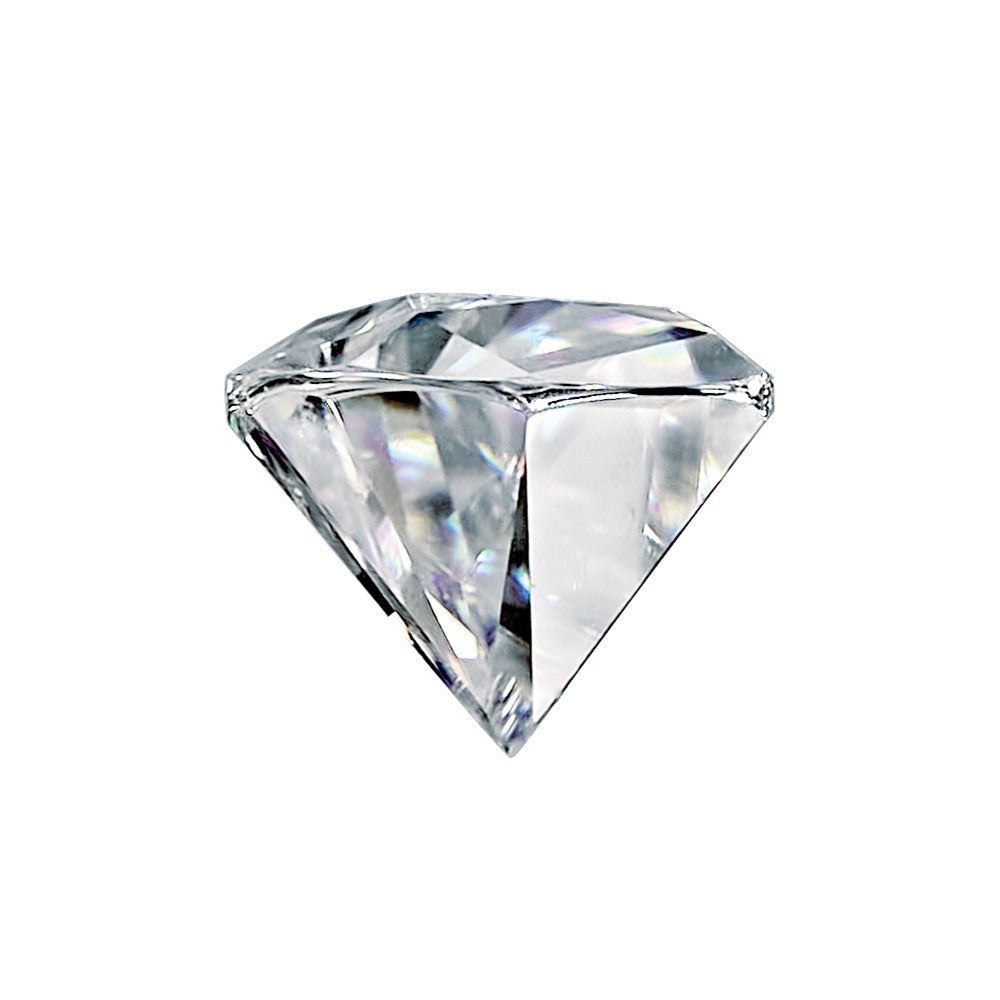 5x3mm Half Moon Pure Light D-E-F Moissanite