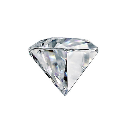 5x3mm Half Moon Pure Light D-E-F Moissanite
