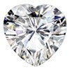 5mm Heart True Light G-H-I Moissanite
