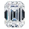 7x5mm Emerald Cut Pure Light D-E-F Moissanite