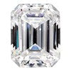 5x3mm Emerald Cut True Light G-H-I Moissanite