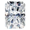 9x7mm Emerald Radiant Cut Pure Light D-E-F Moissanite