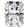 7x5mm Emerald Radiant Cut True Light G-H-I Moissanite