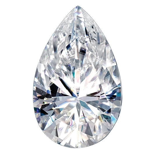 Moissanite Pure Light D-E-F Color 9x6mm Pear