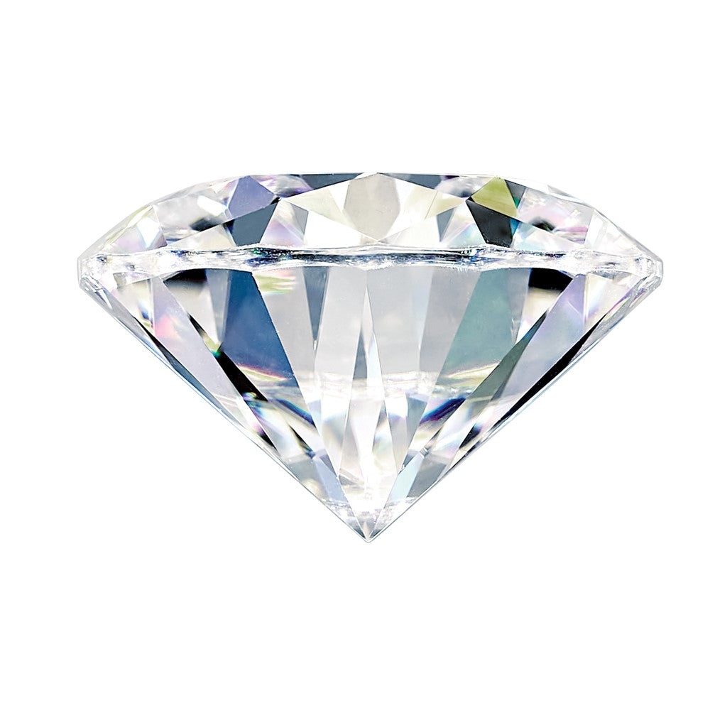 Moissanite Pure Light D-E-F Color 12.5mm Round Diamond Cut