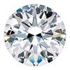 9.5mm Round Old European Pure Light D-E-F Moissanite