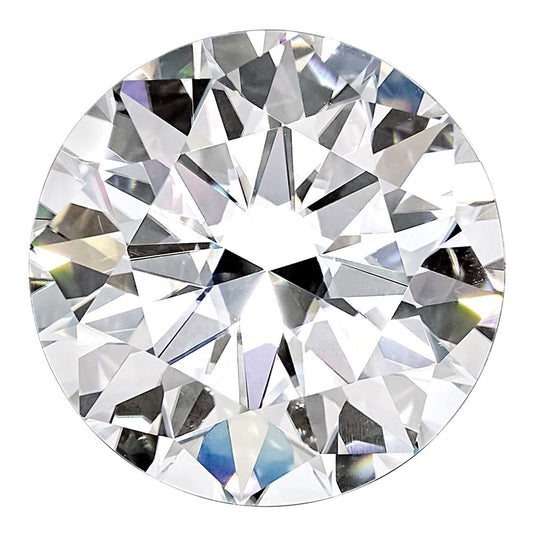 Moissanite True Light G-H-I Color 7.5mm Round Old European