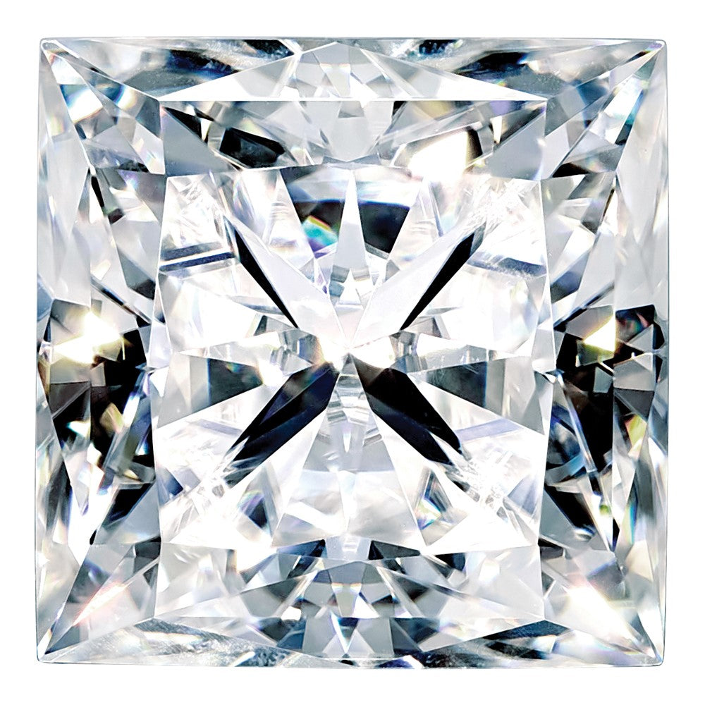 4mm Square Brilliant Pure Light D-E-F Moissanite