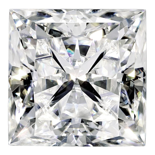 5mm Square Brilliant True Light G-H-I Moissanite