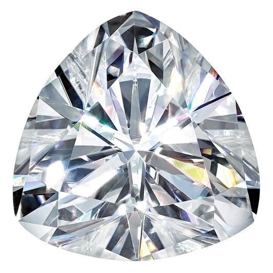 Moissanite Pure Light D-E-F Color 6mm Trillion