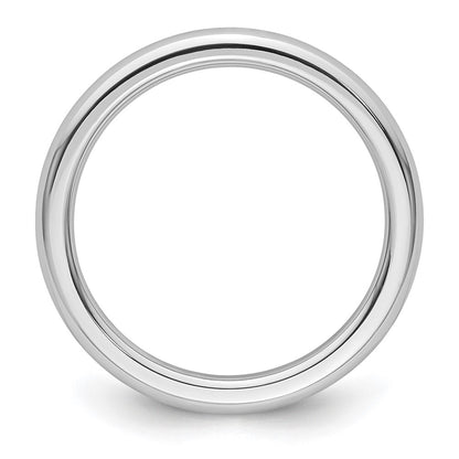 Platinum 2.5mm Comfort-Fit Wedding Band Size 8.5