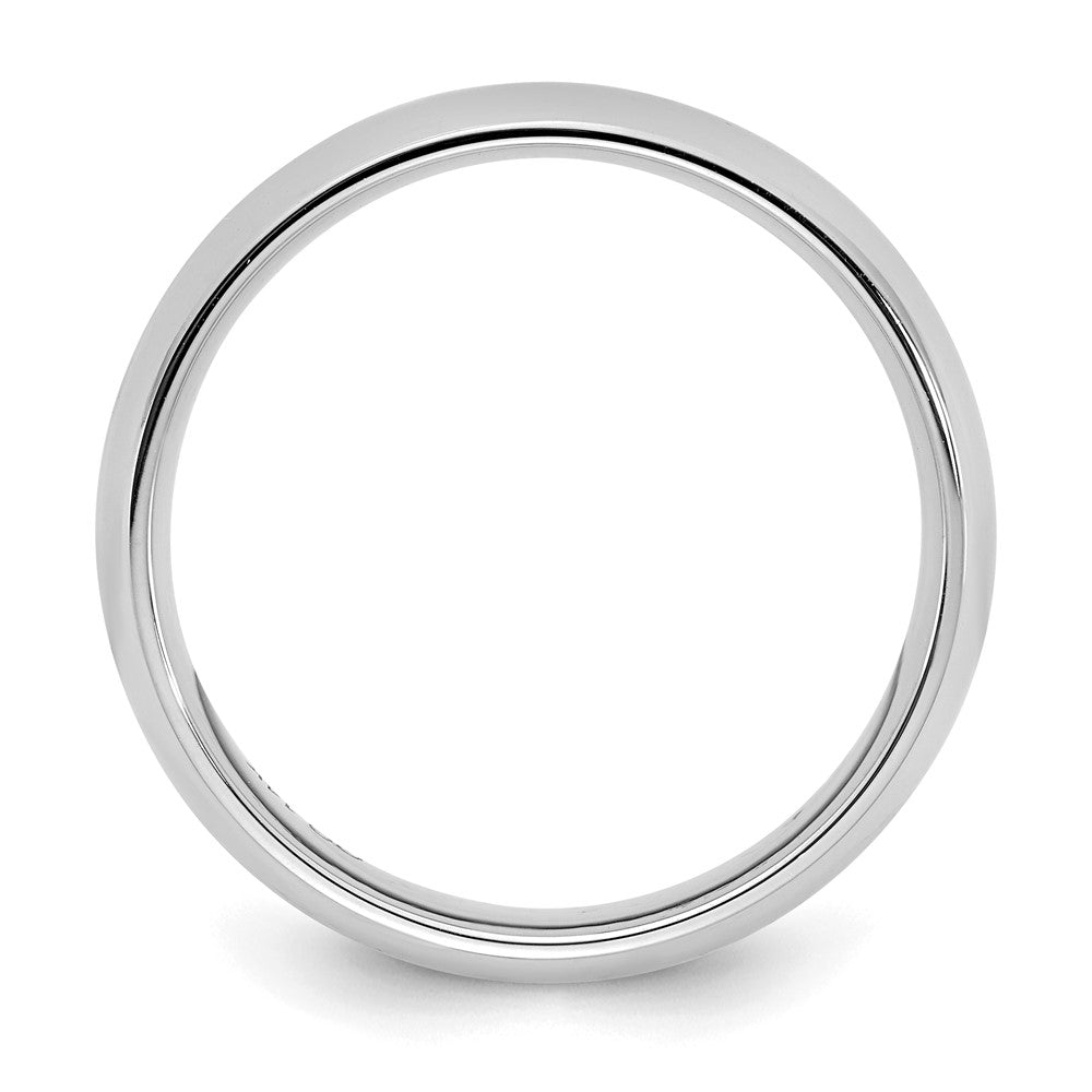 Platinum 3mm Comfort-Fit Wedding Band Size 8.5