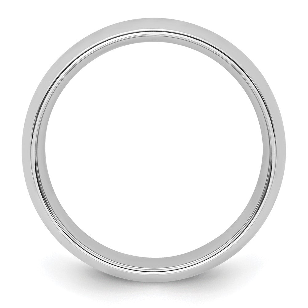 Platinum 6mm Comfort-Fit Wedding Band Size 7