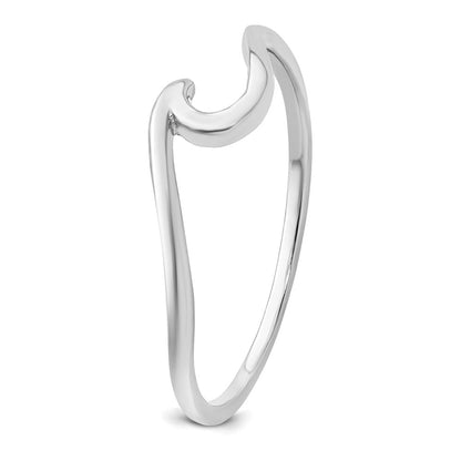 Sterling Silver Rhodium-plated 4mm Diamond-cut Rolo Chain