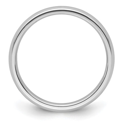 Platinum 3mm Lightweight Comfort-Fit Wedding Band Size 10