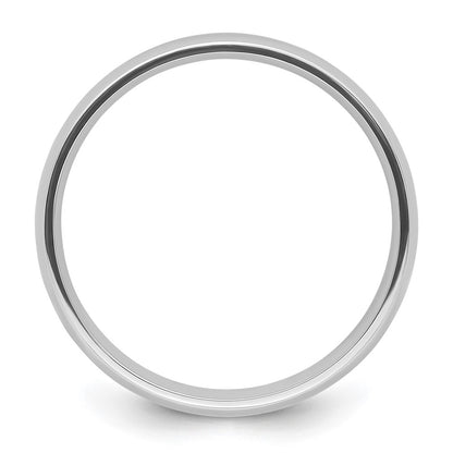 Platinum 5mm Lightweight Comfort-Fit Wedding Band Size 11.5