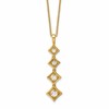 True Origin 14K Yellow Gold 3/8 carat Lab Grown Diamond VS+ F+ 18 in Complete Pendant Necklace