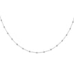 True Origin 14k White Gold 1 1/6 carat Lab Grown Diamond VS DEF Eighteen Station 18 inch Necklace