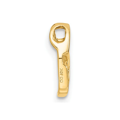 10k Holds 1-1.7 mm Stone Heart Chain Slide Mounting
