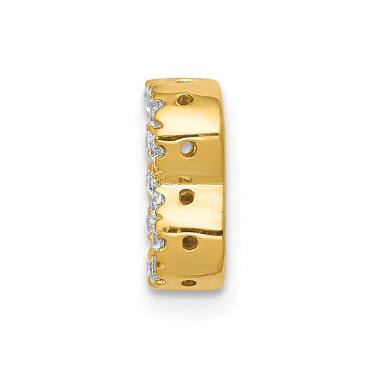 10k 1/6 carat Diamond Letter B Initial Charm