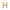 10K  Diamond Letter H Initial Charm