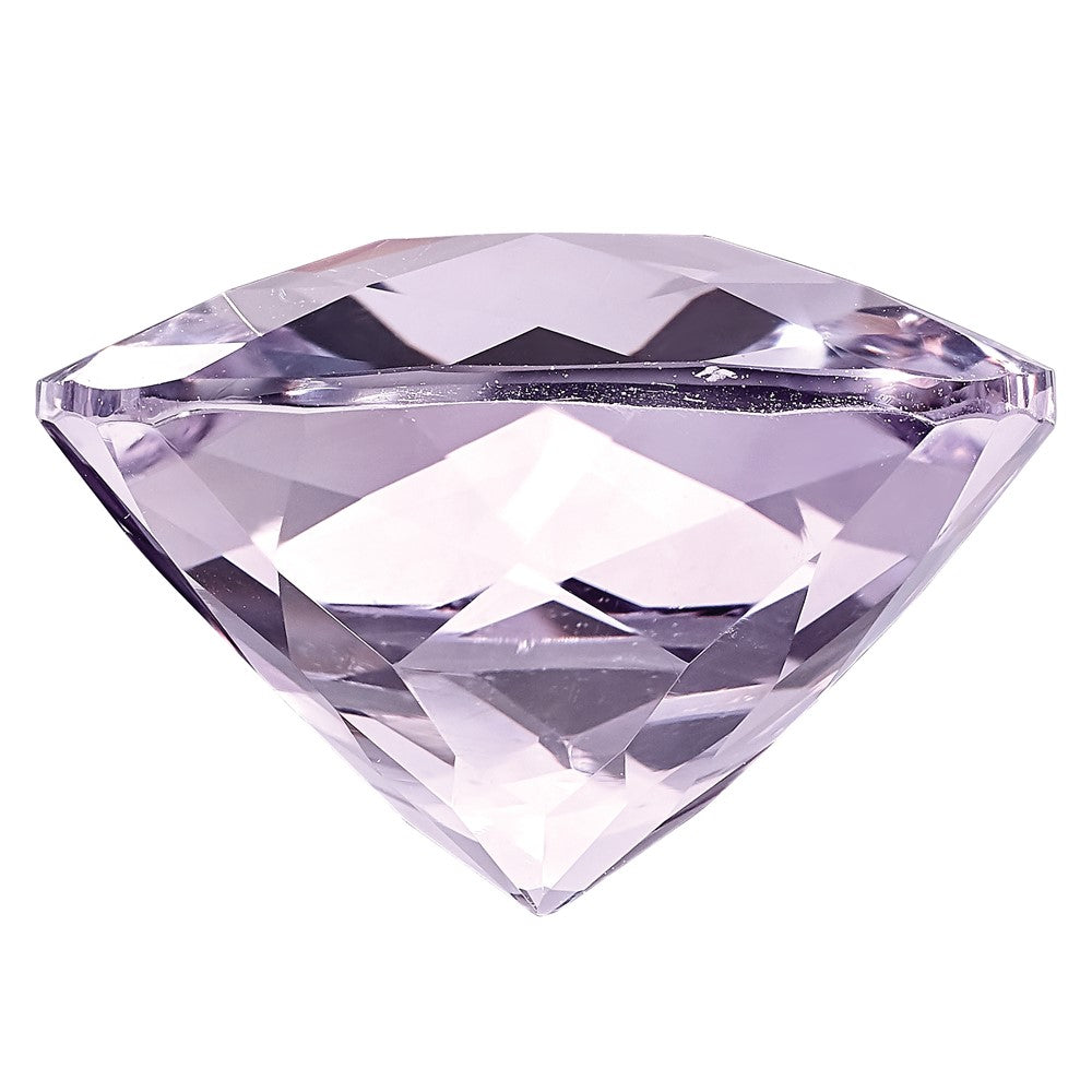 8mm Cushion Checkerboard Rose De France Quartz AA Quality