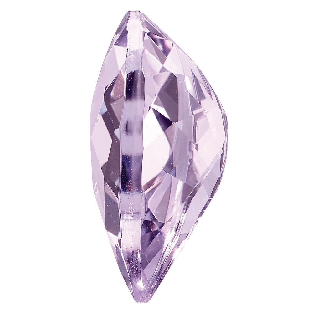 14x9mm Pear Checkerboard Rose De France Quartz AA Quality