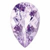 14x9mm Pear Checkerboard Rose De France Quartz AA Quality