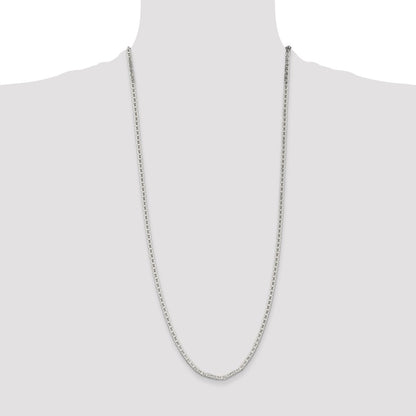 Sterling Silver 3mm Flat Anchor Chain