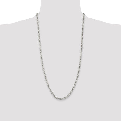 Sterling Silver 3.75mm Flat Anchor Chain