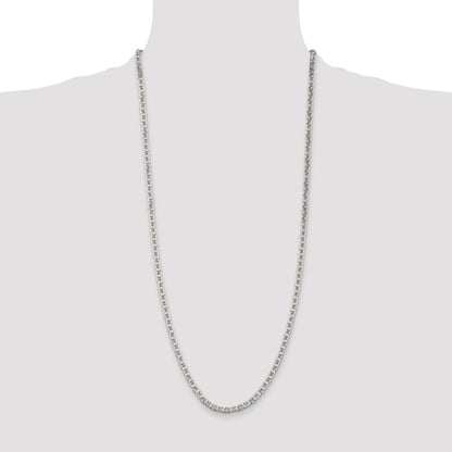 Sterling Silver 3.75mm Flat Anchor Chain
