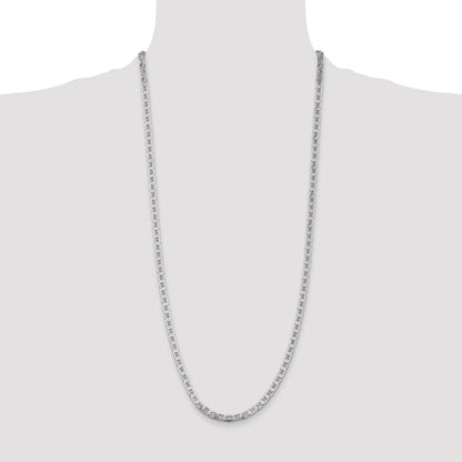 Sterling Silver 4.5mm Flat Anchor Chain