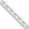 Sterling Silver 4.5mm Flat Anchor Chain
