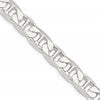 Sterling Silver 9.5mm Flat Anchor Chain
