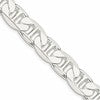 Sterling Silver 11.5mm Flat Anchor Chain