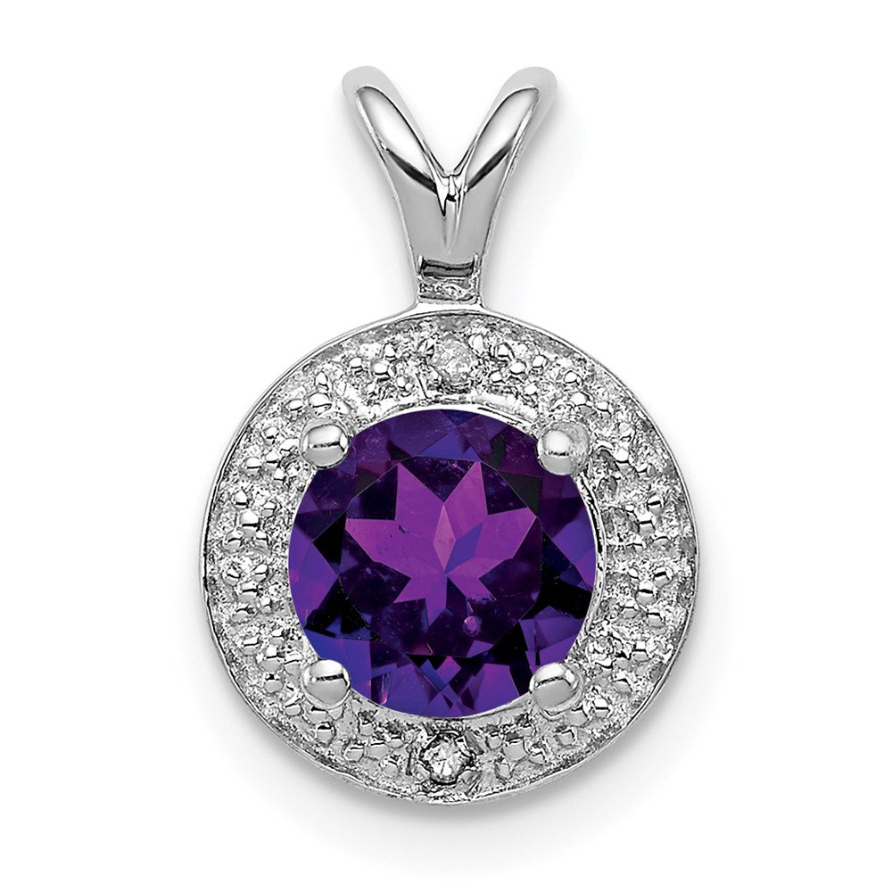 February Birthstone Pendants;