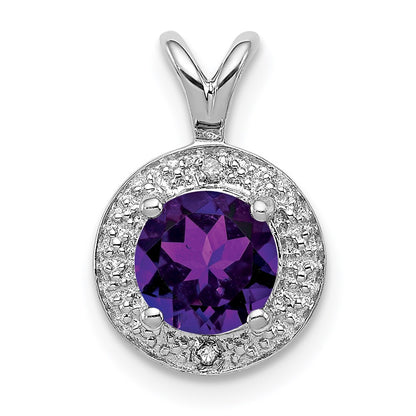 February Birthstone Pendants;
