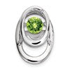 Sterling Silver Rhodium-plated 9.5mm D/C Fancy Hinged Bangle Bracelet