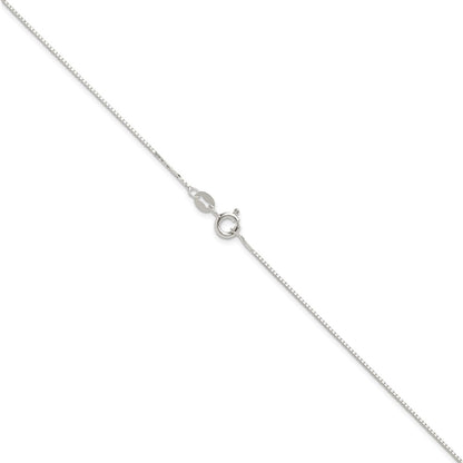 Sterling Silver .8mm 8 Sided Box Chain