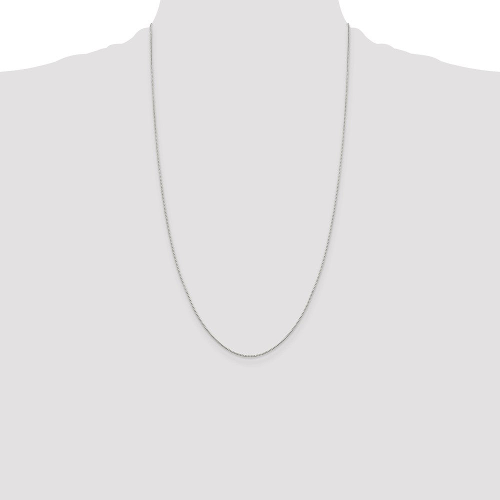 Sterling Silver .8mm 8 Sided Box Chain