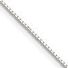 Sterling Silver .8mm 8 Sided Box Chain