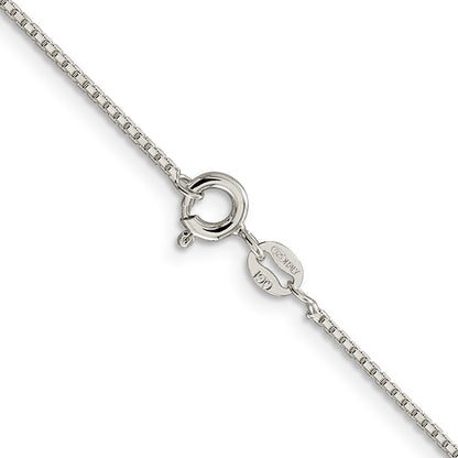 Sterling Silver 1.15mm 8 Sided Box Chain