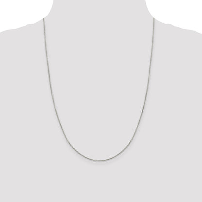 Sterling Silver 1.15mm 8 Sided Box Chain